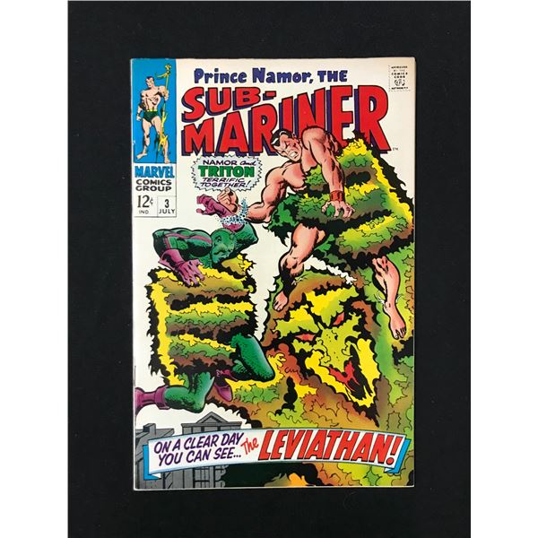 MARVEL COMICS NO.3 SUB-MARINER