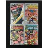 Image 1 : LOT OF 4 PETER PARKER, THE SPECTACULAR SPIDERMAN COMICS (MARVEL COMICS)