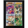 Image 1 : LOT OF 4 PETER PARKER, THE SPECTACULAR SPIDERMAN COMICS (MARVEL COMICS)