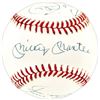 Image 2 : 50 HOME RUN IN A SEASON SIGNED BASEBALL - MICKEY MANTLE, WILLIE MAYS, CECIL FIELDER + (BECKETT COA)