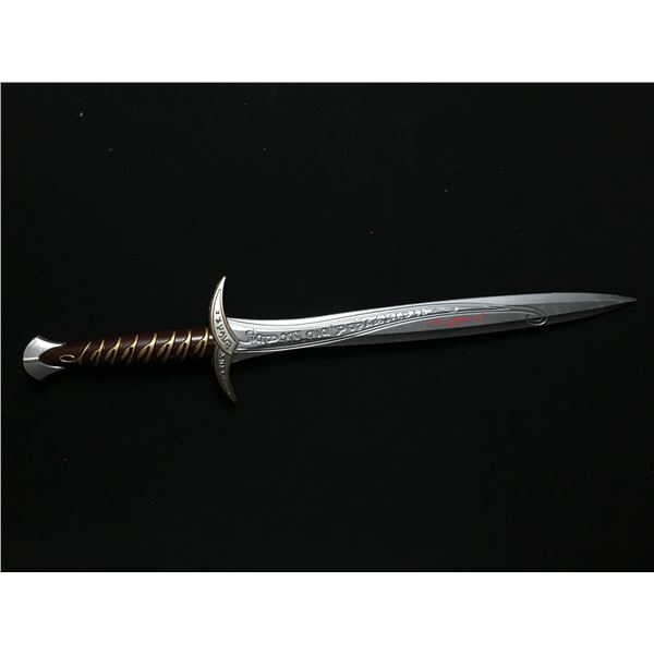 SEAN ASTIN SIGNED AND INSCRIBED 'LOTR' TOY SWORD WWOC COA