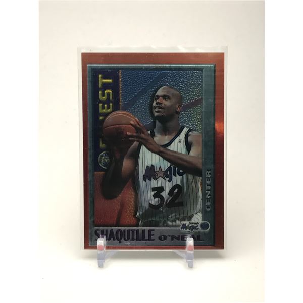 1996 SHAQUILLE O'NEAL TOPPS BASKETBALL CARD