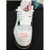 Image 2 : GIANCARLO ESPOSITO SIGNED 'DO THE RIGHT THING' JORDAN 4 SHOE WWOC COA