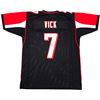 Image 1 : MICHAEL VICK SIGNED ATLANTA FALCONS JERSEY (BECKETT COA)