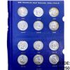 Image 1 : 1948-1963 Complete UNC Franklin Half Dollar Set [35 Coins]