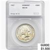 Image 1 : 1927 Vermont Half Dollar SEGS MS64