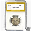 Image 1 : 1927 Standing Liberty Quarter PGA MS62