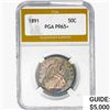 1891 Seated Liberty Half Dollar PGA PR65+