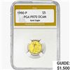 Image 1 : 1990-P 1/10oz Gold $5 Eagle PGA PR70 DCAM