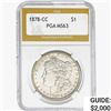 Image 1 : 1878-CC Morgan Silver Dollar PGA MS63