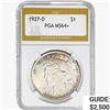Image 1 : 1927-D Silver Peace Dollar PGA MS64+