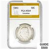 Image 1 : 1893 Columbian Expo Half Dollar PGA MS64