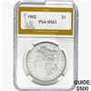 Image 1 : 1902 Morgan Silver Dollar PGA MS63
