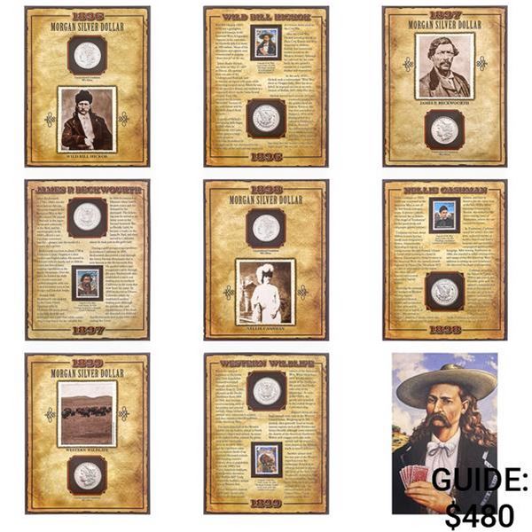 [4] 1896-1899 Morgan Silver $1 Legends of the West