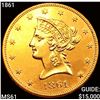 Image 1 : 1861 $10 Gold Eagle UNCIRCULATED