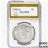 1923-S Silver Peace Dollar PGA MS65