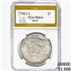 1923-S Morgan Silver Dollar PGA MS64+
