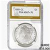 Image 1 : 1881-CC Morgan Silver Dollar PGA MS67+ PL