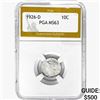 Image 1 : 1926-D Mercury Silver Dime PGA MS63