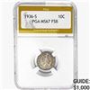 Image 1 : 1936-S Mercury Silver Dime PGA MS67 FSB