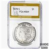 Image 1 : 1878-S Morgan Silver Dollar PGA MS64