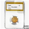 Image 1 : 1859 Indian Head Cent PGA MS65