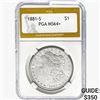 Image 1 : 1881-S Morgan Silver Dollar PGA MS64+