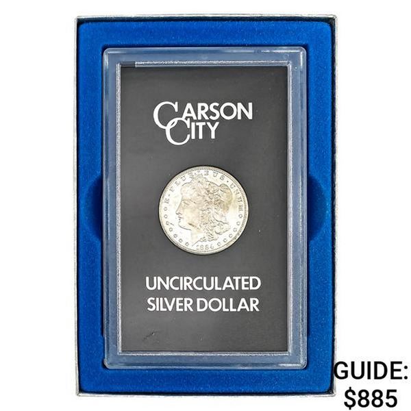 1884-CC Morgan Silver Dollar GSA