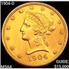 Image 1 : 1904-O $10 Gold Eagle CHOICE BU