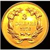Image 2 : 1878 $3 Gold Piece CHOICE BU