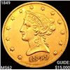 Image 1 : 1849 $10 Gold Eagle UNCIRCULATED