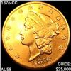 Image 1 : 1876-CC $20 Gold Double Eagle CHOICE AU
