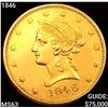 Image 1 : 1846 $10 Gold Eagle CHOICE BU