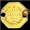 Image 2 : 1872 Octagonal California Gold Half Dollar HIGH GRADE