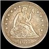 Image 1 : 1877 Seated Liberty Quarter LIGHTLY CIRCULATED