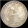 Image 1 : 1853 Arrows Rays Seated Liberty Half Dollar CLOSELY UNCIRCULATED
