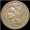Image 1 : 1879 Nickel Three Cent UNCIRCULATED