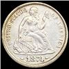 Image 1 : 1874 Arrows Seated Liberty Dime CHOICE AU