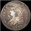 Image 1 : 1808 Capped Bust Half Dollar NICELY CIRCULATED