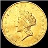 Image 1 : 1855 Rare Gold Dollar CLOSELY UNCIRCULATED