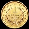 Image 2 : 1852 Rare Gold Dollar UNCIRCULATED