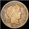 Image 1 : 1903-S Barber Dime NICELY CIRCULATED