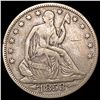Image 1 : 1853 Arrows Rays Seated Liberty Half Dollar LIGHTLY CIRCULATED