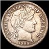 Image 1 : 1909 Barber Dime CLOSELY UNCIRCULATED