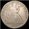 Image 1 : 1867-S Seated Liberty Half Dollar NICELY CIRCULATED