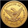 Image 2 : 1854 $2.50 Gold Quarter Eagle CLOSELY UNCIRCULATED