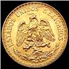 Image 2 : 1945 Mexico Gold 2 Pesos 0.0482oz UNCIRCULATED