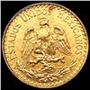 Image 1 : 1945 Mexico Gold 2 Pesos 0.0482oz UNCIRCULATED