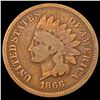 Image 1 : 1866 Indian Head Cent NICELY CIRCULATED