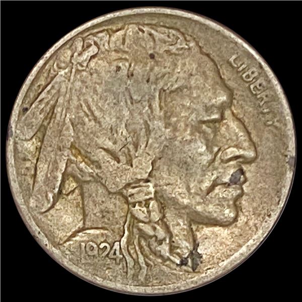 1924-D Buffalo Nickel CLOSELY UNCIRCULATED